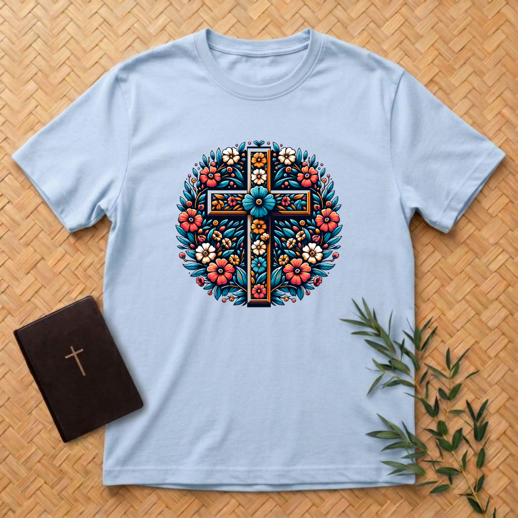 Flowering Cross T-Shirt