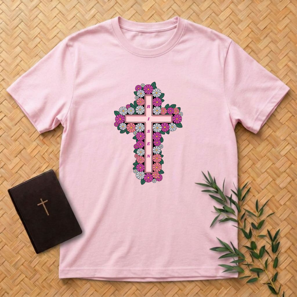 Flower Cross T-Shirt