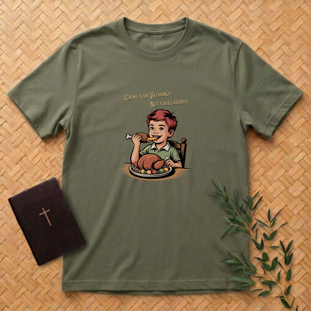 Count Blessings not Calories T-Shirt