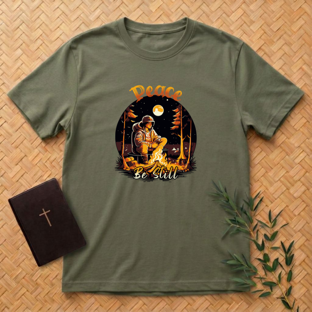 Peace Be Still Fire T-Shirt