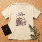 Hands Off Faith On T-Shirt