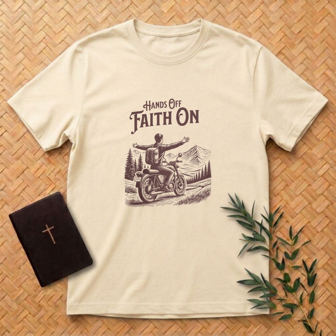 Hands Off Faith On T-Shirt