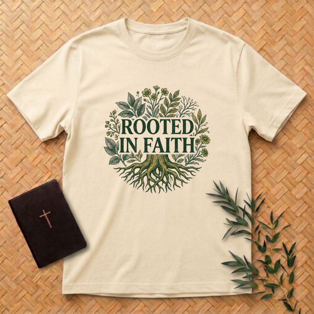 Rooted in Faith T-Shirt