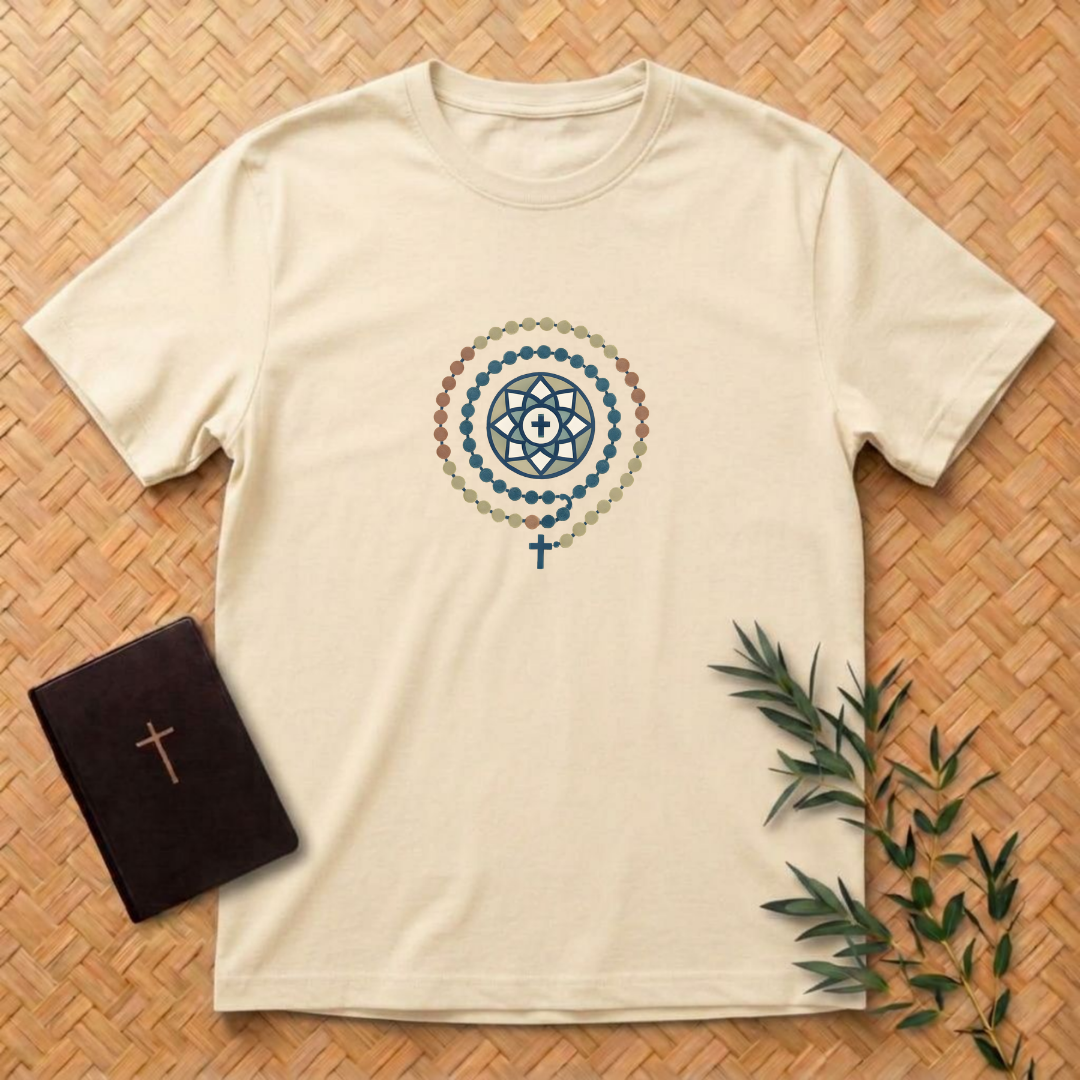 Rosary Bead Necklace T-Shirt