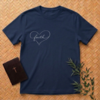 Faith - Heart T-Shirt