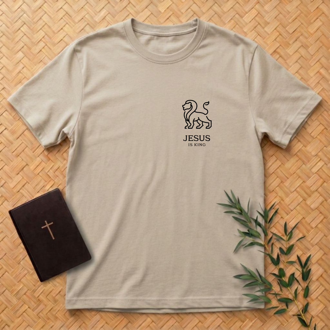 Jesus is King Minimal T-Shirt