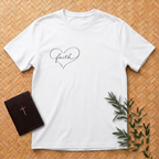 Faith - Heart T-Shirt