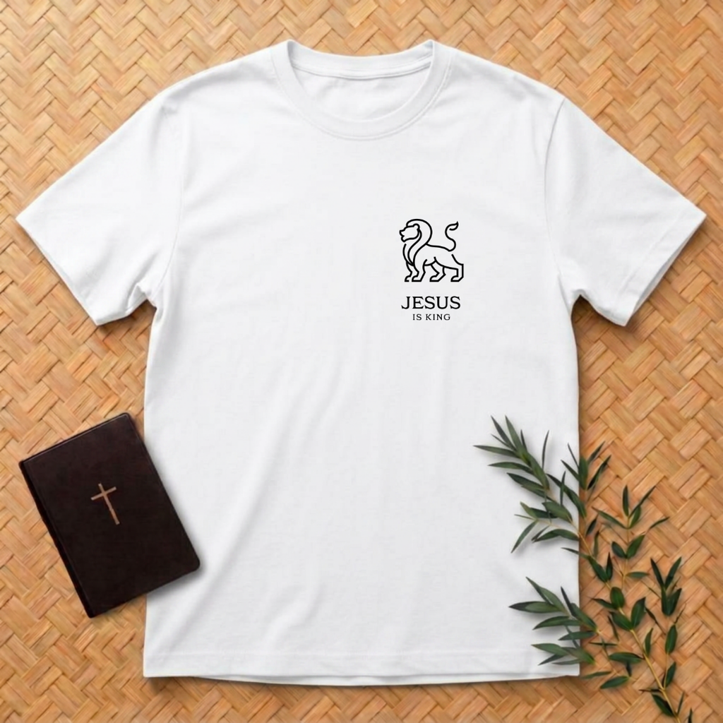 Jesus is King Minimal T-Shirt